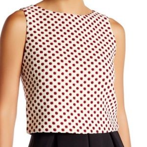 Alice and Olivia Polka dot top